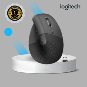 Logitech Lift Vertical Ergonomic Wireless Mouse