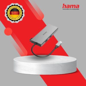 Hama 6in1  USB-C Multiport Adapter with Card Slot (200110)