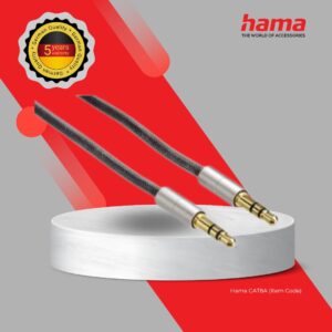 Hama Auxilary (Audio Cable for Apple) 0.5M (080868)