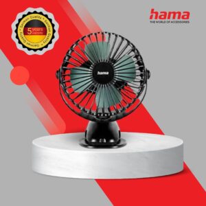 HAMA USB TABLE FAN WITH CLIP (012373)