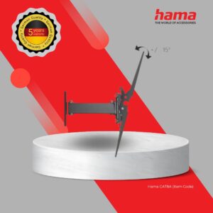 HAMA FULL MOTION TV WALL BRACKET 32"- 65" (220832)