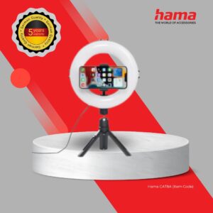 HAMA LED RING LIGHT SPORTLIGHT SMART 80 II FOR SMARTPHONE (004657)