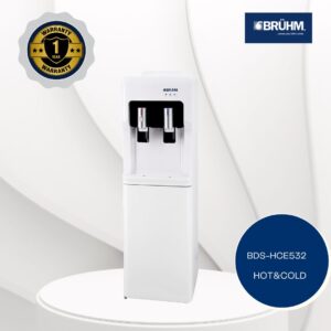 BRUHM BDS-HCE532 WATER DISPENSER HOT & COLD WHITE