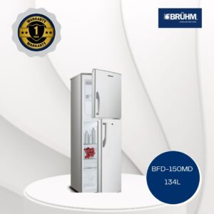 BRUHM BFD-150MD DOUBLE DOOR REFRIGERATOR