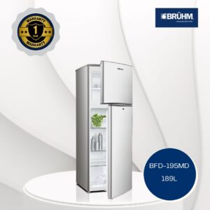 BRUHM BFD-195MD DOUBLE DOOR REFRIGERATOR