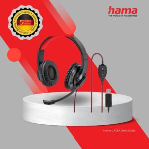 HAMA PC OFFICE HEADSET HS-USB400 (139927)