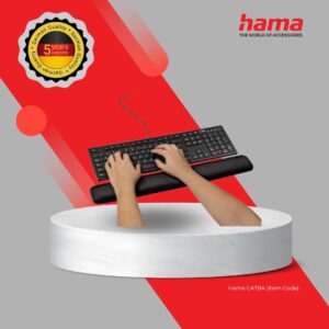 HAMA ERGONOMIC KEYBOARD WRIST REST (054775)