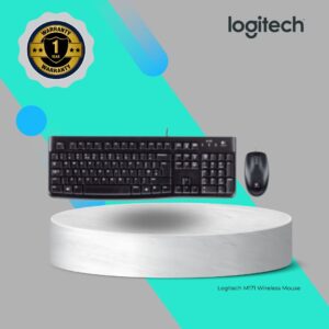 LOGITECH WIRED KEYBOARD & MOUSE COMBO MK120 BLACK