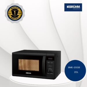 BRUHM MICROWAVE 20L SOLO & GRILL BME-20GB