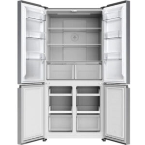 BRUHM Quad Door 600L Refrigerator BFQ-592EN Matte Black