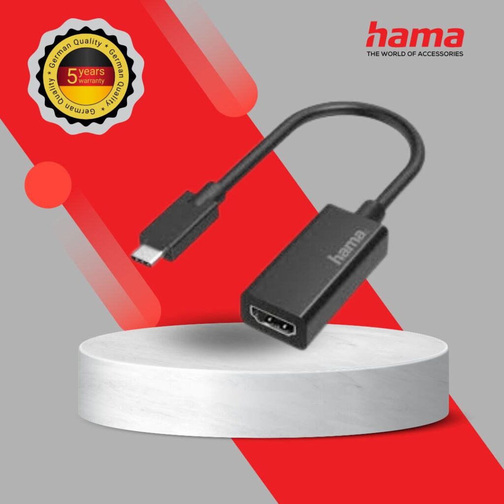 Anisuma Traders Nairobi-Hama Video adapter, USB-C plug - HDMI Ultra-HD ...