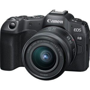 Canon EOS R8 Mirrorless Camera with RF 24-50mm f/4.5-6.3 IS STM Lens (Available On Order)