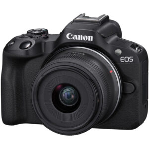 Canon EOS R50 Mirrorless Camera with 18-45mm and 55-210mm Lenses (Available on Order)