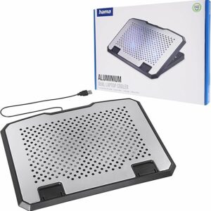 Aluminum Tilt Quiet 2 Fan Cooler Laptop Cooler Up to 40cm (15.6") SW