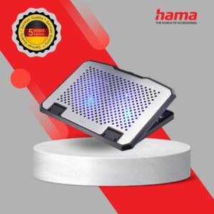 Aluminum Tilt Quiet 2 Fan Cooler Laptop Cooler Up to 40cm (15.6") SW