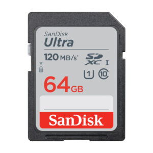 SANDISK ULTRA CLASS 10 SD CARD 64GB