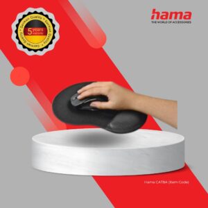 Hama Ergo Mini Mouse Pad, black