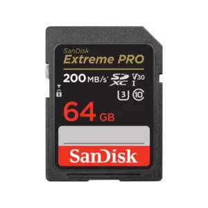 SANDISK EXTREME PRO SD CARD 64GB