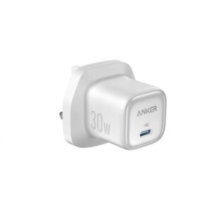 ANKER PHONE CHARGER USB-C 30W WHITE