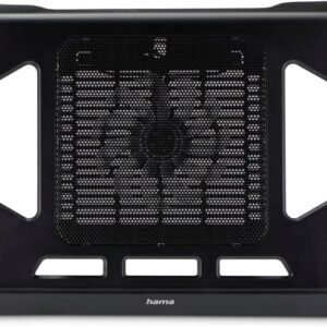 Hama "Black" Laptop Cooler, Quiet, up to 40 cm (15.6") (126809)
