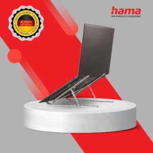 HAMA ALUMINIUM 6-STEP FOLDABLE NOTEBOOK STAND 15.4" (126813)