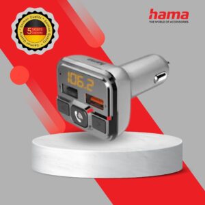 HAMA FM TRANSMITTER WITH BT HANDS-FREE (201631)