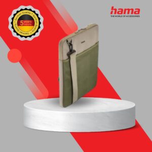 HAMA 'TO GO" LAPTOP/TABLET SLEEVE BEIGE/BROWN FOR 12" (222069)
