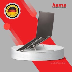 HAMA ALUMINIUM 6-STEP FOLDABLE NOTEBOOK STAND 15.4" (126813)
