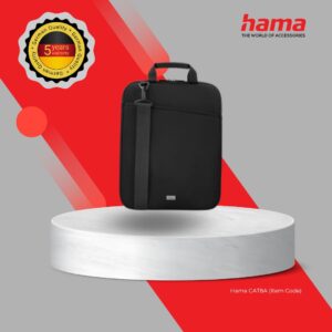 HAMA "BUSINESS TO GO" LAPTOP SLEEVE WITH STRAP & HANDLES BLACK (222077)