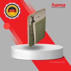 HAMA 'TO GO" LAPTOP/TABLET SLEEVE BEIGE/BROWN FOR 12" (222069)