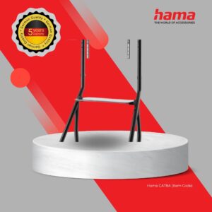 HAMA TROLLEY TV CASTORS upto 100" (220875)