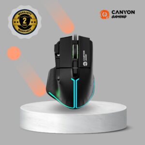 CANYON GAMING 9-BUTTON WIRED RGB MOUSE FORTNAX GM-636