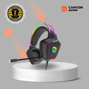 CANYON GAMING HIGH PRECISION HEADSET DARKLESS GH-9A BLACK