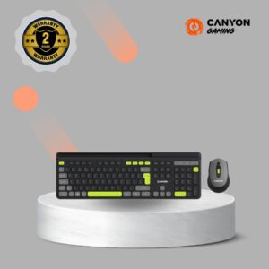 CANYON WIRELESS KEYBOARD + MOUSE COMBO HSET-W5