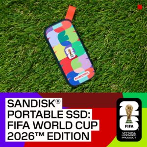 Sandisk Portable SSD 1TB FIFA WC26 Global Edition