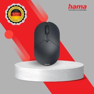 HAMA 3-BUTTON SILENT WIRELESS MINI-MOUSE WM-150 BLACK (173076)