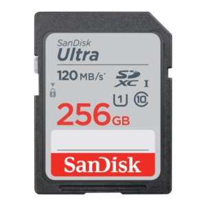 SANDISK ULTRA CLASS 10 SD CARD 256GB