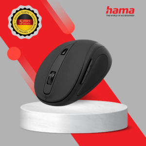 HAMA OPTICAL 6-BUTTON WIRELESS MOUSE MW-400 V2 BLK(173026)
