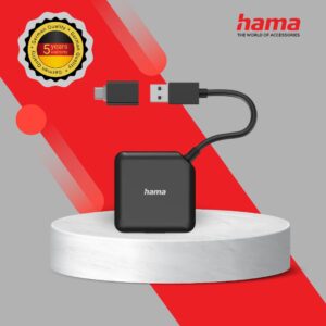HAMA 4in1 USB HUB WITH USB-C ADAPTER (200116)